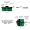 Drill Brush Power Scrubber By Useful Products 5 in W 5 in L Brush, Green G-S-5O-QC-DB - alternate 5